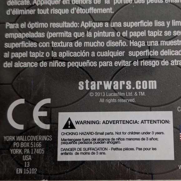 Star Wars The Clone Wars 28 Peel & Stick Wall Decals w/Lightsabers Glo-In Dark - Picture 7 of 7